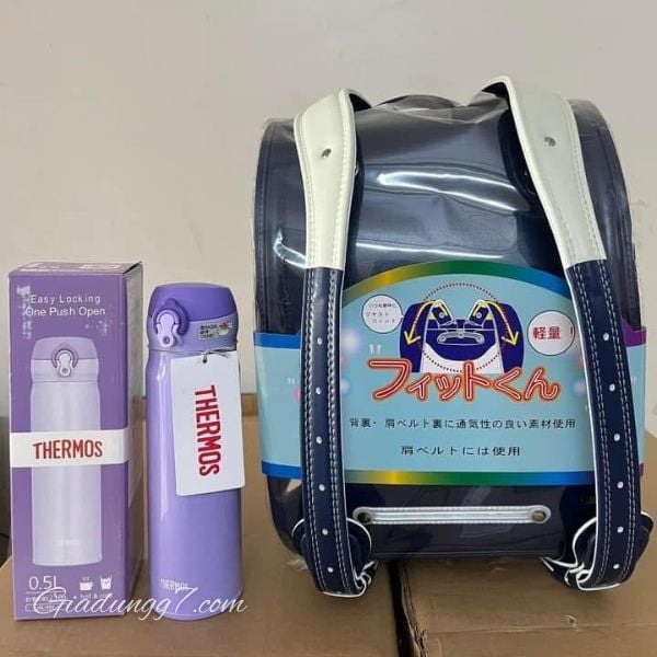 Cặp chống gù Nhật Bản Randosell dành cho học sinh tiểu học