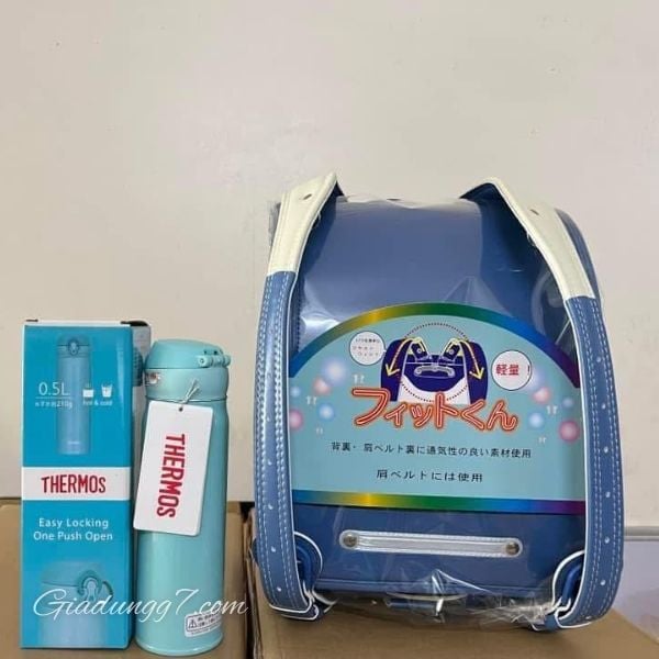 Cặp chống gù Nhật Bản Randosell dành cho học sinh tiểu học