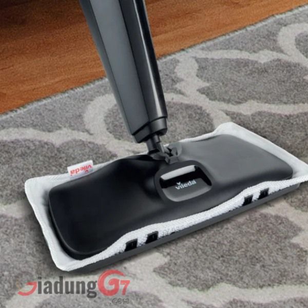 Cây lau nhà hơi nước Vileda Steam Plus 168935 XXL với đầu lau rộng 40cm sẽ giúp bạn dễ dàng làm sạch các bề mặt lớn