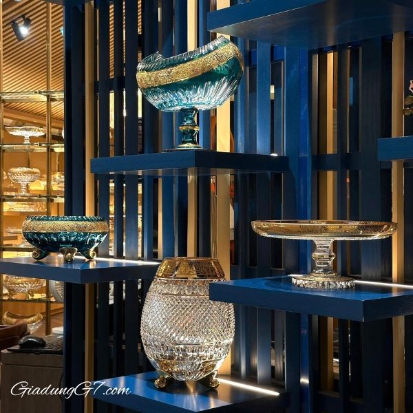 Chân bồng Ales Zverina Gondola 35.5cm xanh turquoise