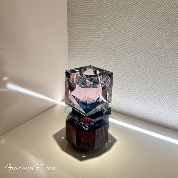 Đế nến Dakota Brown/Clear/Petrol/Rose