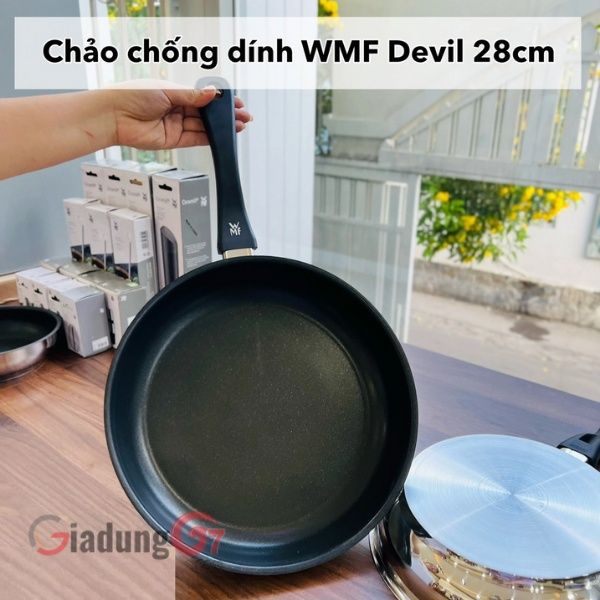 Chảo chống dính WMF Devil 28cm có Tay cầm tiện dụng