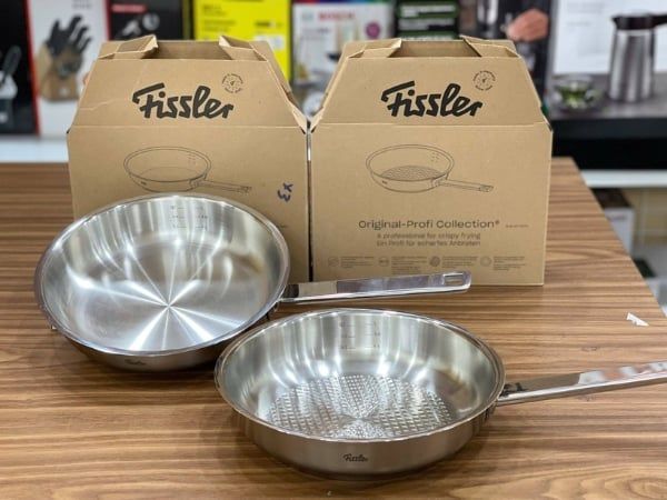 Chảo inox Fissler Original Profi Collection Được rèn từ thép – Được tạo ra từ tâm huyết