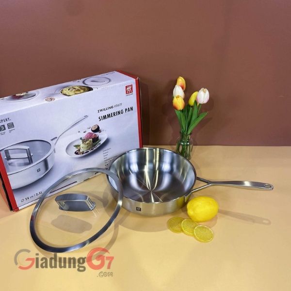 Chảo inox Zwilling Vitality Schmorpfanne 24cm Là một sản phẩm chất lượng từ thương hiệu nổi tiếng ZWILLING