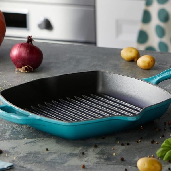 Chảo nướng vuông Le Creuset 26cm Phân phối nhiệt đều, giữ nhiệt vượt trội