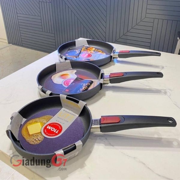 Chảo rán Woll Diamond Lite Fry Pans 20cm/24cm/28cm/32cm