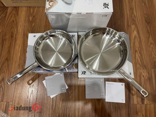 Chảo Inox WMF Frying Pan 24/28cm Sử dụng được với nhiều loại bếp khác nhau