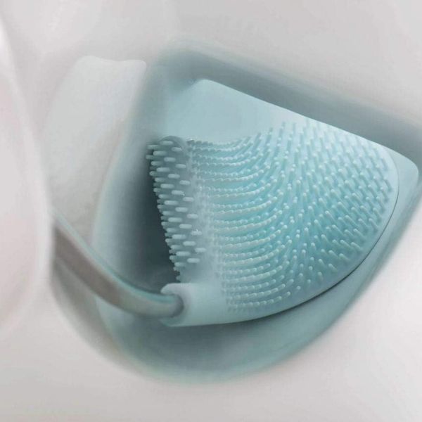 Cọ toilet silicone Joseph Joseph Flex Plus chống nhỏ giọt 70507 Chất liệu silicon với lông bàn chải bền, khó bám bẩn