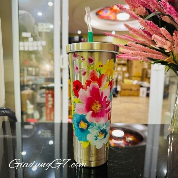 Cốc giữ nhiệt The Pioneer Woman 710ml Thân Thiện Với Môi Trường – Tái Sử Dụng Nhiều Lần