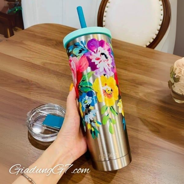 Cốc giữ nhiệt The Pioneer Woman 710ml – Giữ Nhiệt Lâu, Phong Cách Tinh Tế