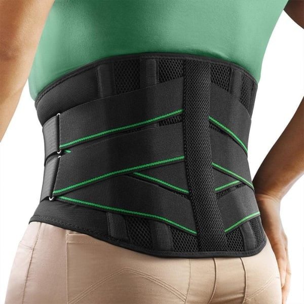 Đai lưng cột sống Freetoo Thiết kế 8 thanh hỗ trợ và 4 xương kim loại sinh học 3D, ôm sát eo, bảo vệ tối ưu