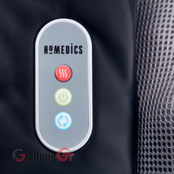 Đai massage cổ vai gáy HoMedics NMS-615 dễ dàng sử dụng với nút bấm ngay tay cầm
