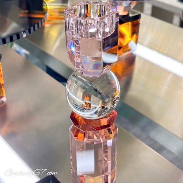 Đế nến pha lê Tealight Memphis Reflections Copenhagen – Sự kết hợp hoàn hảo giữa cổ điển và hiện đại