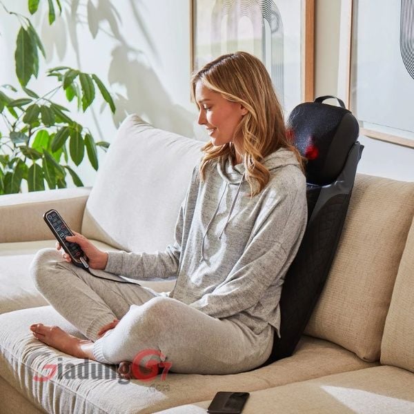 Đệm ghế massage Shiatsu 2in1 HoMedics MCS-950HJ có thể hữu ích cho nhiều người
