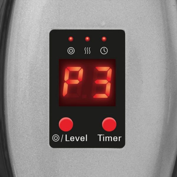 Đèn sưởi nhà tắm Trotec IR 2570S bức xạ hồng ngoại được trang bị màn hình LED với 3 mức công suất sưởi