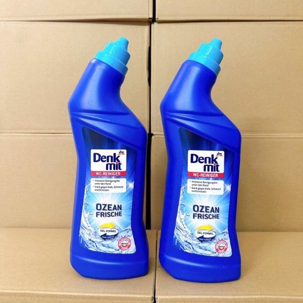 Với Dung dịch tẩy rửa bồn cầu Denkmit WC Reiniger Ozean Frische 1L, việc vệ sinh sẽ trở nên dễ dàng và hiệu quả hơn bao giờ hết.