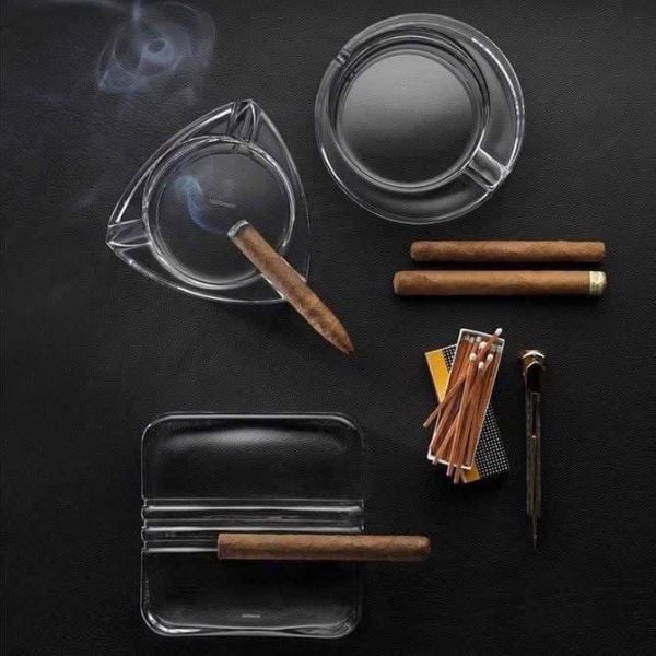 Gạt tàn pha lê Nachtmann là một mẫu trang trí nhà sang trọng tuyệt vời