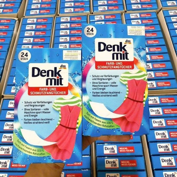 Giấy hút màu chống phai Denkmit An Toàn Cho Vải, Bảo Vệ Sợi Vải Hiệu Quả