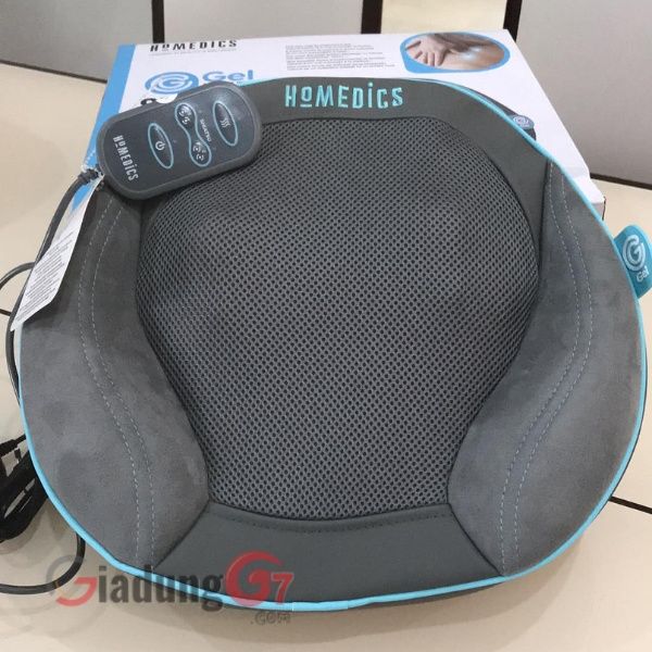 Gối massage HoMedics GSP-500H-GB được thiết kế để giúp cơ thể bạn giảm đau nhức và căng thẳng.