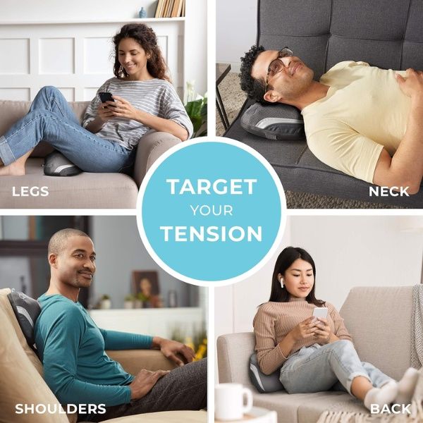 Gối massage HoMedics SP-135HJ được thiết kế nhỏ gọn và nhẹ, dễ dàng mang theo và sử dụng ở bất kỳ nơi đâu.