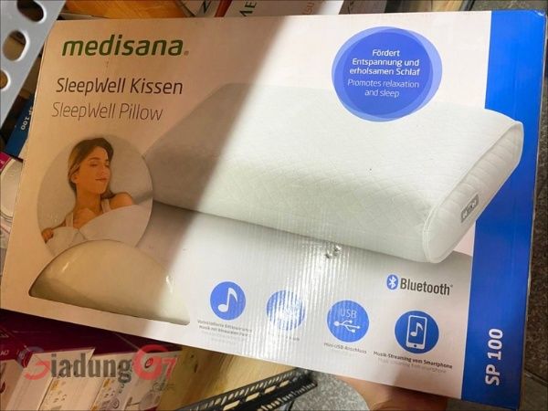Hộp đựng của Gối ngủ ngon Medisana SP100 SleepWell