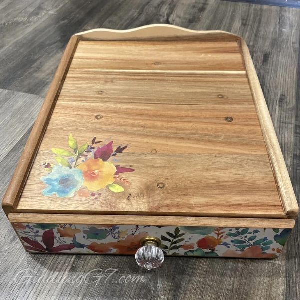 Hộp Đựng Cà Phê & Trà Pioneer Woman Wildflower Whimsy 4 Ngăn Họa tiết hoa rực rỡ
