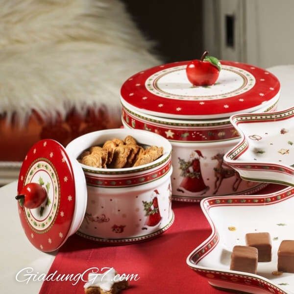 Hũ bánh quy Villeroy & Boch Winter Bakery Delight 17.3cm hoàn hảo để làm đẹp căn bếp của bạn