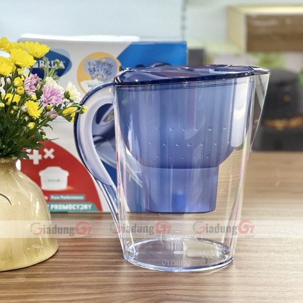 Bình lọc nước Brita Marella XL 3.5l thiết kế với màu xanh nhẹ nhàng