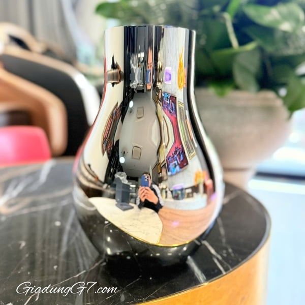 Lọ hoa Georg Jensen Cafu Mittel 30cm Thép không gỉ đánh bóng gương