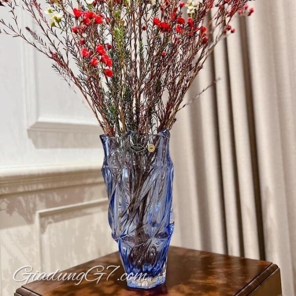 Lọ hoa pha lê Bohemia Flamenco 30cm&nbsp;Sử dụng đa năng, tăng tính thẩm mỹ cho không gian