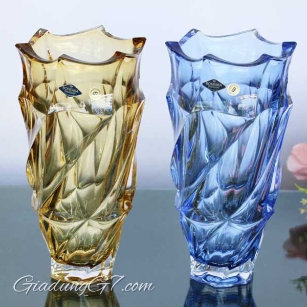 Lọ hoa pha lê Bohemia Flamenco 30cm&nbsp;Sử dụng đa năng, tăng tính thẩm mỹ cho không gian