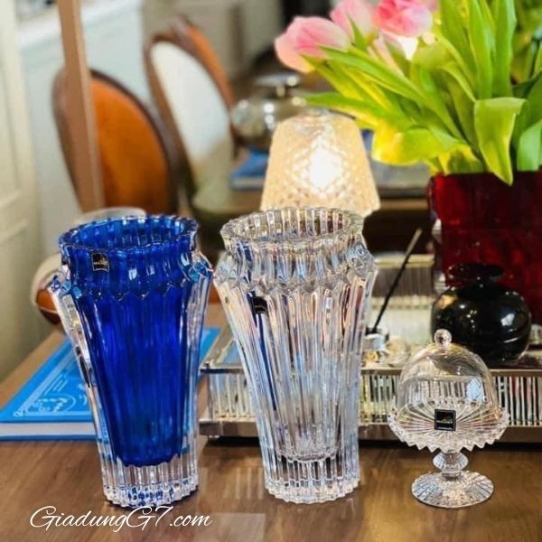 Lọ hoa Rogaska Crown Jewel 25cm Thiết Kế Tinh Tế Và Đẳng Cấp