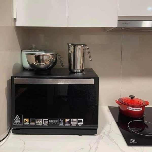 Lò nướng kiêm hấp CASO Steam Chef 3066 Đa chức năng, sự kết hợp hoàn hảo của 2 chức năng nướng và hấp