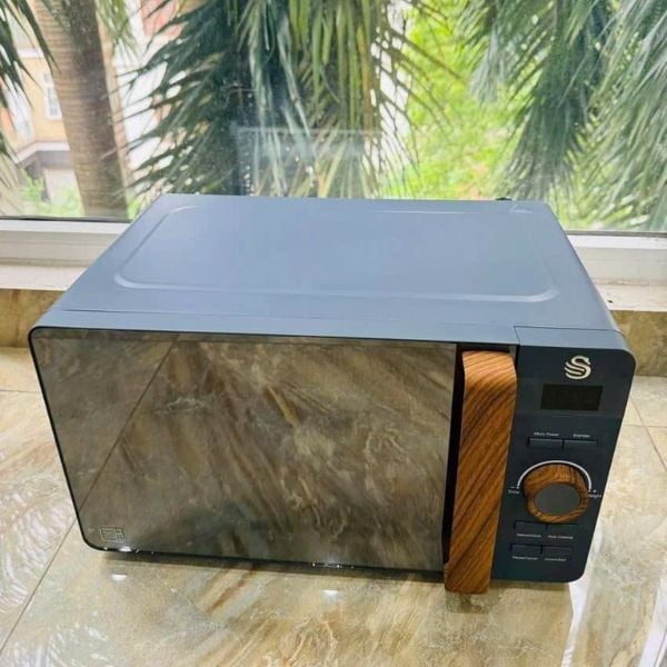 Lò vi sóng Swan Nordic 20 lít màu xám SM22036LGRYN Nấu ăn mạnh mẽ và đơn giản