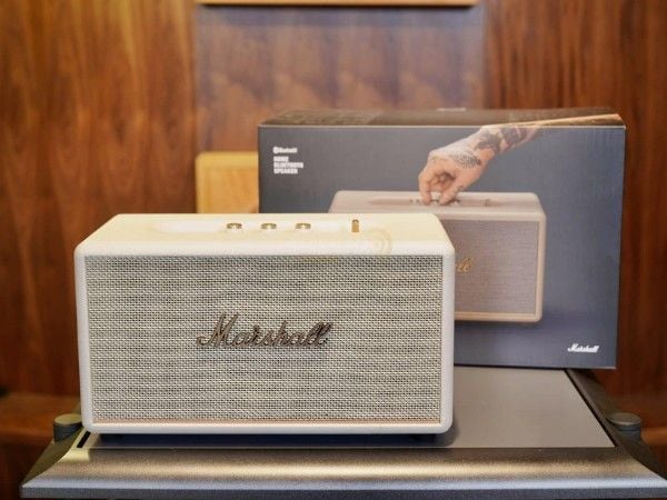 Loa bluetooth Marshall Stanmore III hiết kế vô cùng tỉ mỉ, theo xu hướng hiện đại.