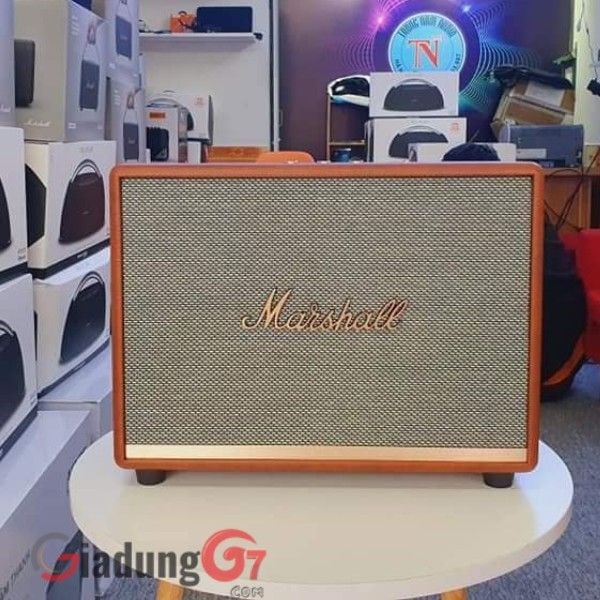 Loa bluetooth Marshall Woburn 2 Thiết kế Vintage cổ điển, nhã nhặn và sang trọng.