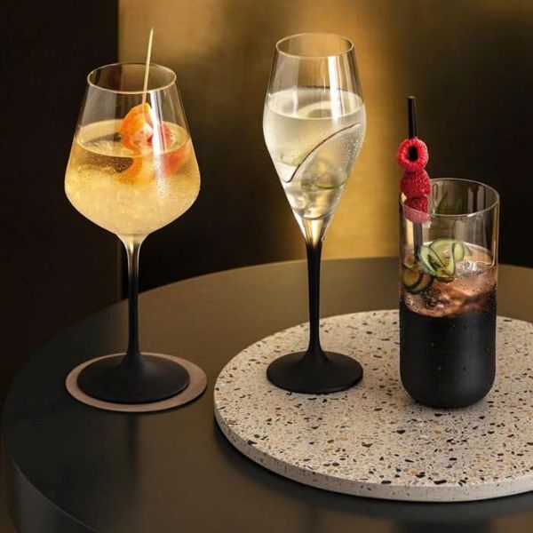 Ly pha lê Villeroy & Boch Rock 410ml Thiết kế đơn giản có thể kết hợp đẹp mắt