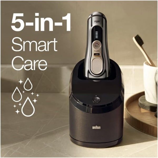 Máy cạo râu Braun Serie 9 Pro Premium 9486cc - Made in Germany  Máy cạo râu khô hiệu quả nhất của Braun