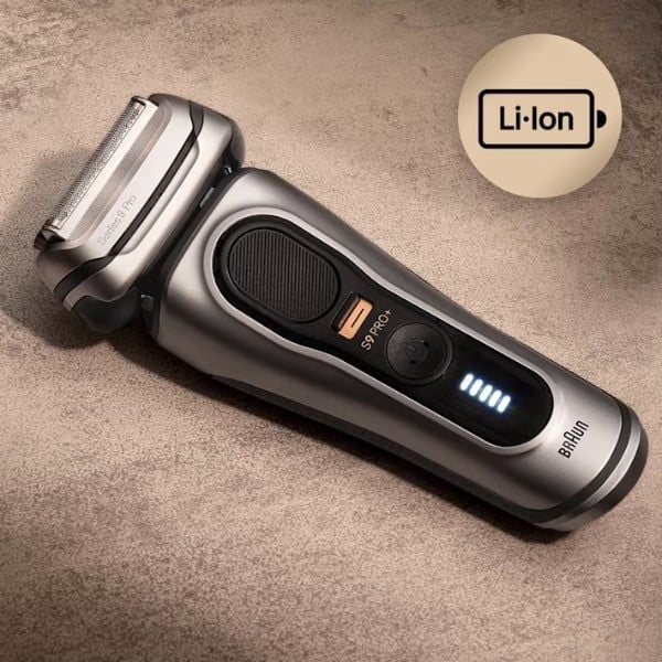 Máy cạo râu điện Braun Series 9 Pro+ 9597cc Hệ thống cạo râu 2 trong 1 - Cạo râu sát hơn bao giờ hết với sự thoải mái tối đa cho làn da
