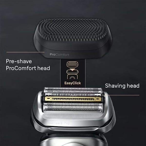 Máy cạo râu điện Braun Series 9 Pro+ 9597cc Cạo sát hơn với ít lần cạo hơn