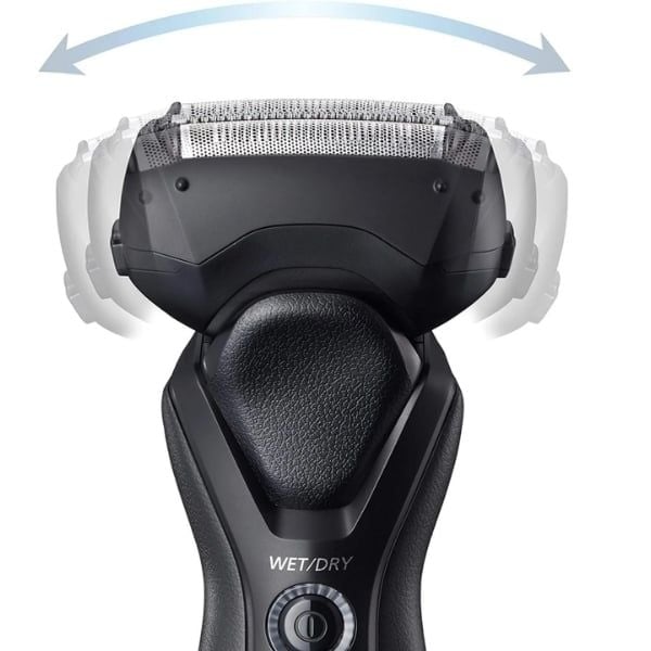 Máy cạo râu khô ướt Panasonic ES-RT37-K503 có Đầu xoay linh hoạt