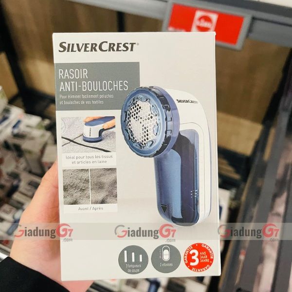 Máy cắt lông xù Silvercrest SFR3 A1 Sử dụng đơn giản chỉ với 1 nút bấm.