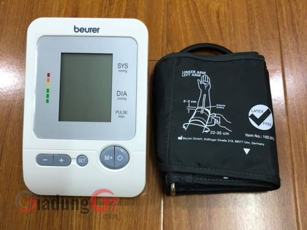 Máy đo huyết áp bắp tay Beurer BM26 đã nhận được sự chấp thuận của WHO (Tổ chức Y tế Thế giới).