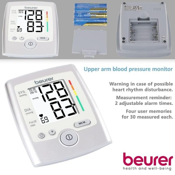 Máy đo huyết áp bắp tay BM35 với 60 kết quả đo