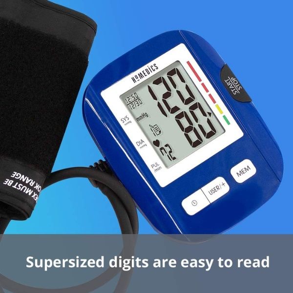 Máy đo huyết áp điện tử bắp tay HoMedics BPA-0200 với bộ nhớ cho 2 người dùng tới 120 lần đo