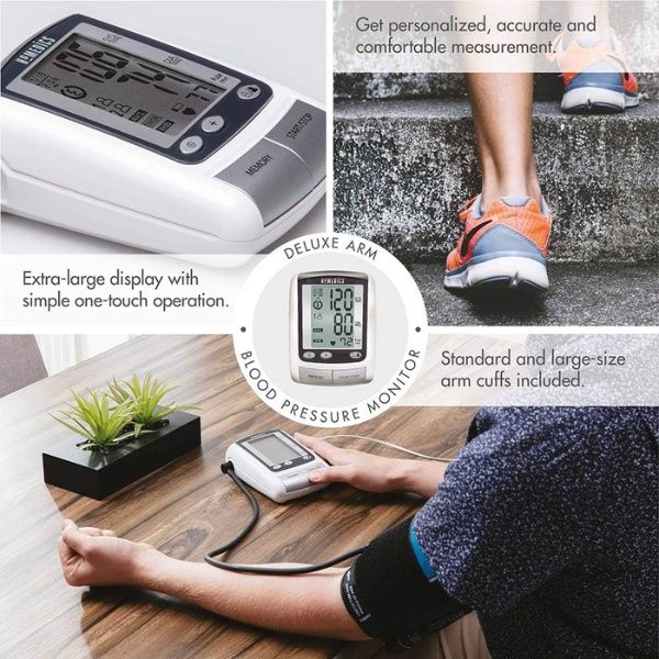 Máy đo huyết áp HoMedics BPW065 được ứng dụng những công nghệ thông minh có thể sử dụng cho mọi đối tượng