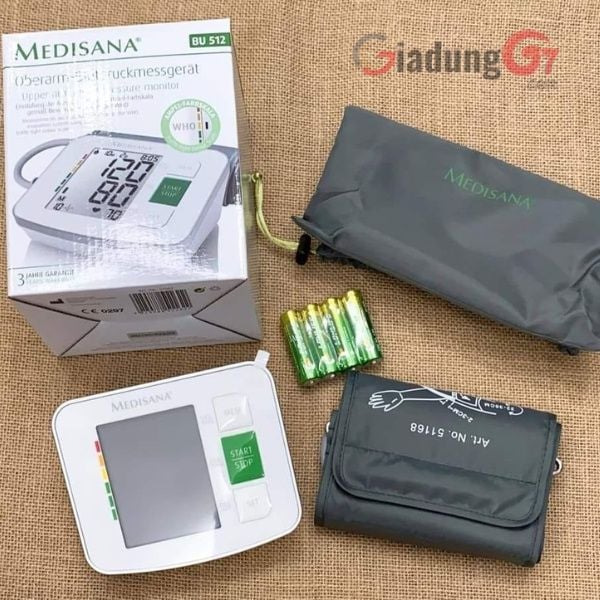 Medisana BU512 của Đức gây ấn tượng với khả năng xử lý không phức tạp