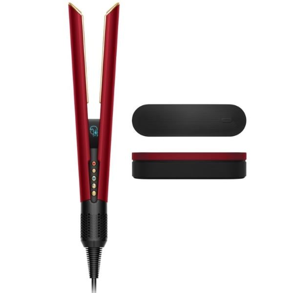 Máy duỗi tóc Dyson Airstrait HT01 Red Velvet Gold Có thể được sử dụng trên tóc ướt có thể dùng cho nhiều loại tóc khác nhau