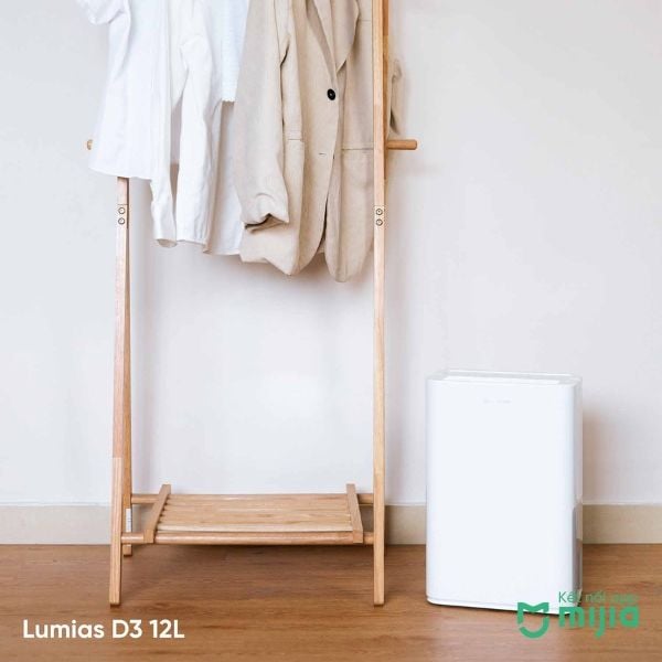 Máy Hút Ẩm Lumias D3 Lite 12L làm khô quần áo trong những mùa nồm ẩm
