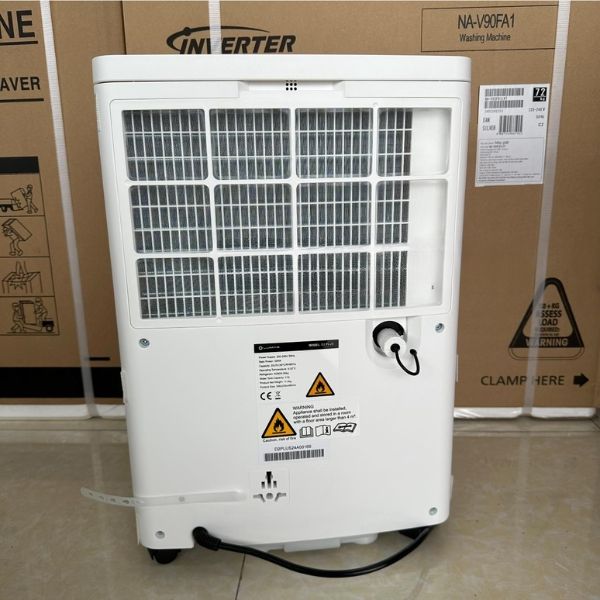 Máy hút ẩm Lumias NWT D2 Plus 20L Với 325W, máy có khả năng hút ẩm lên đến 20L/ngày